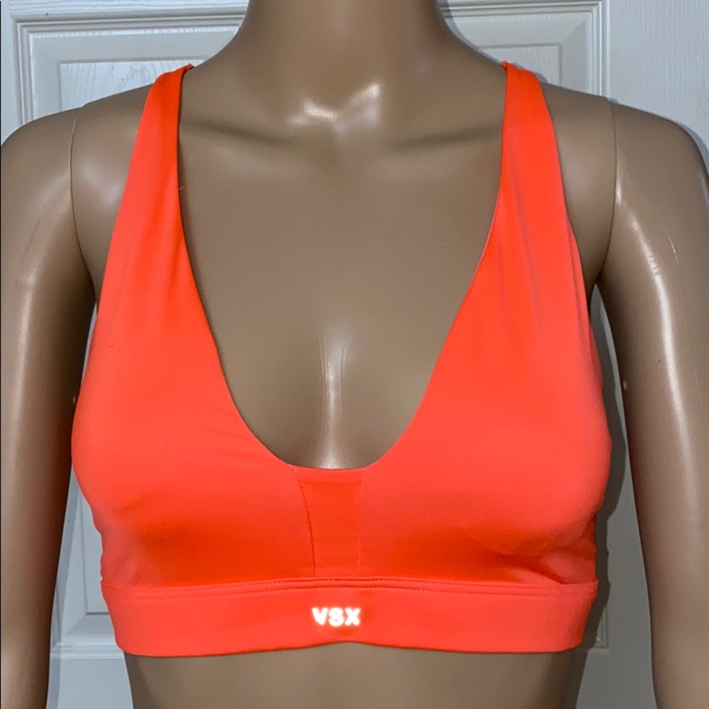 COPY - ❤️VS neon orange sports bra